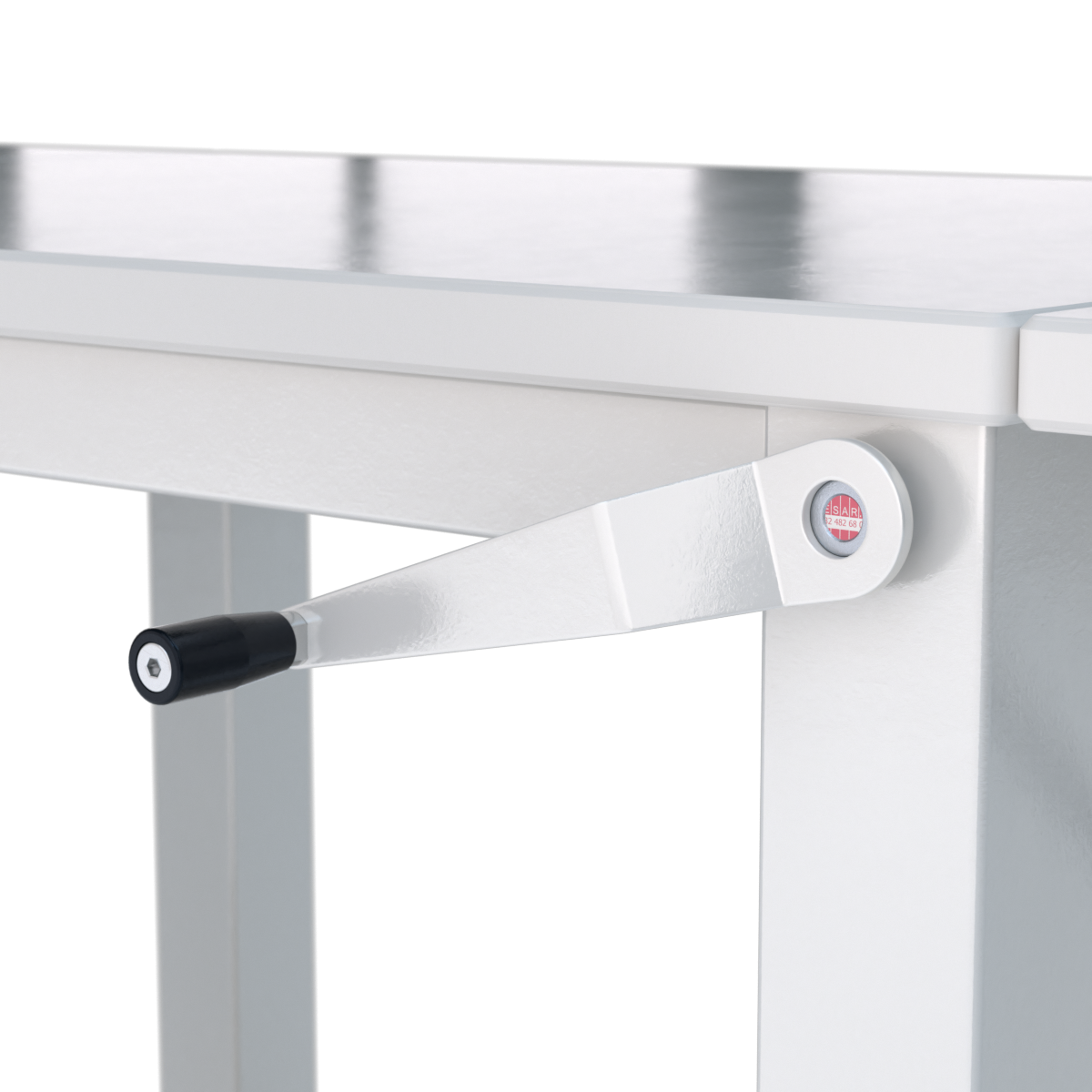Werkbank seitliche Platten abklappbar – Bild 6