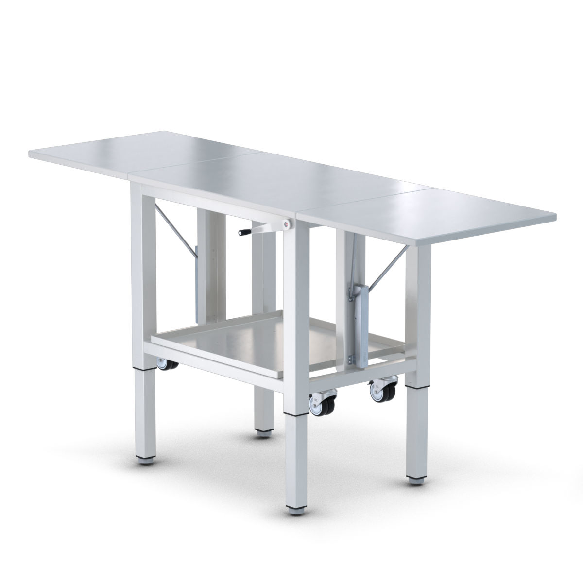 Werkbank seitliche Platten abklappbar – Bild 4