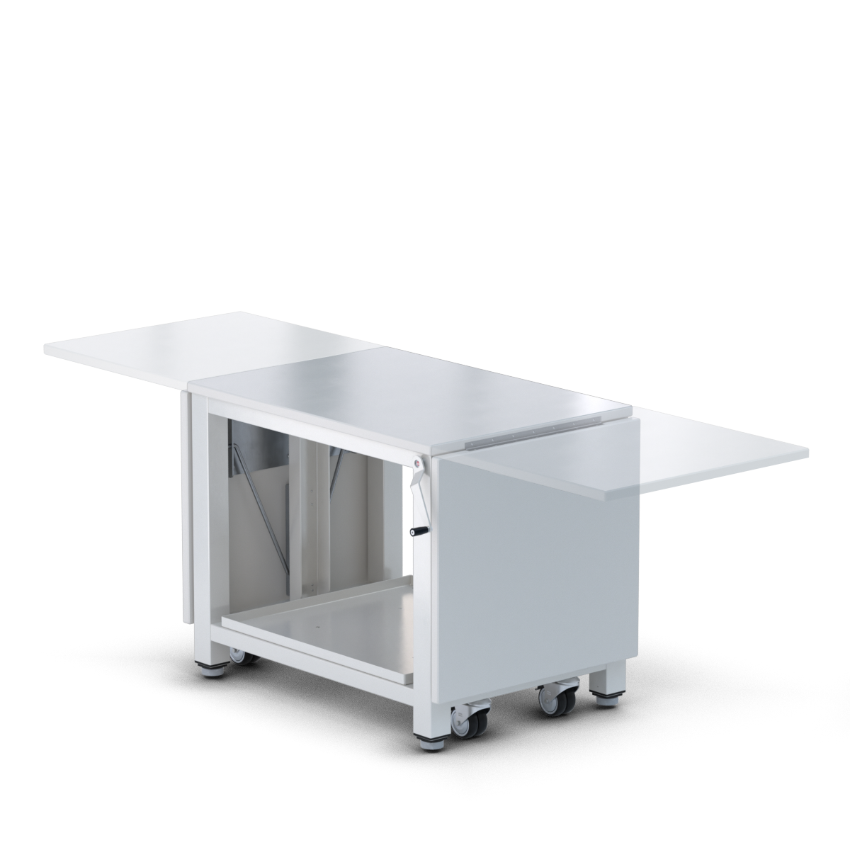 Werkbank seitliche Platten abklappbar – Bild 3