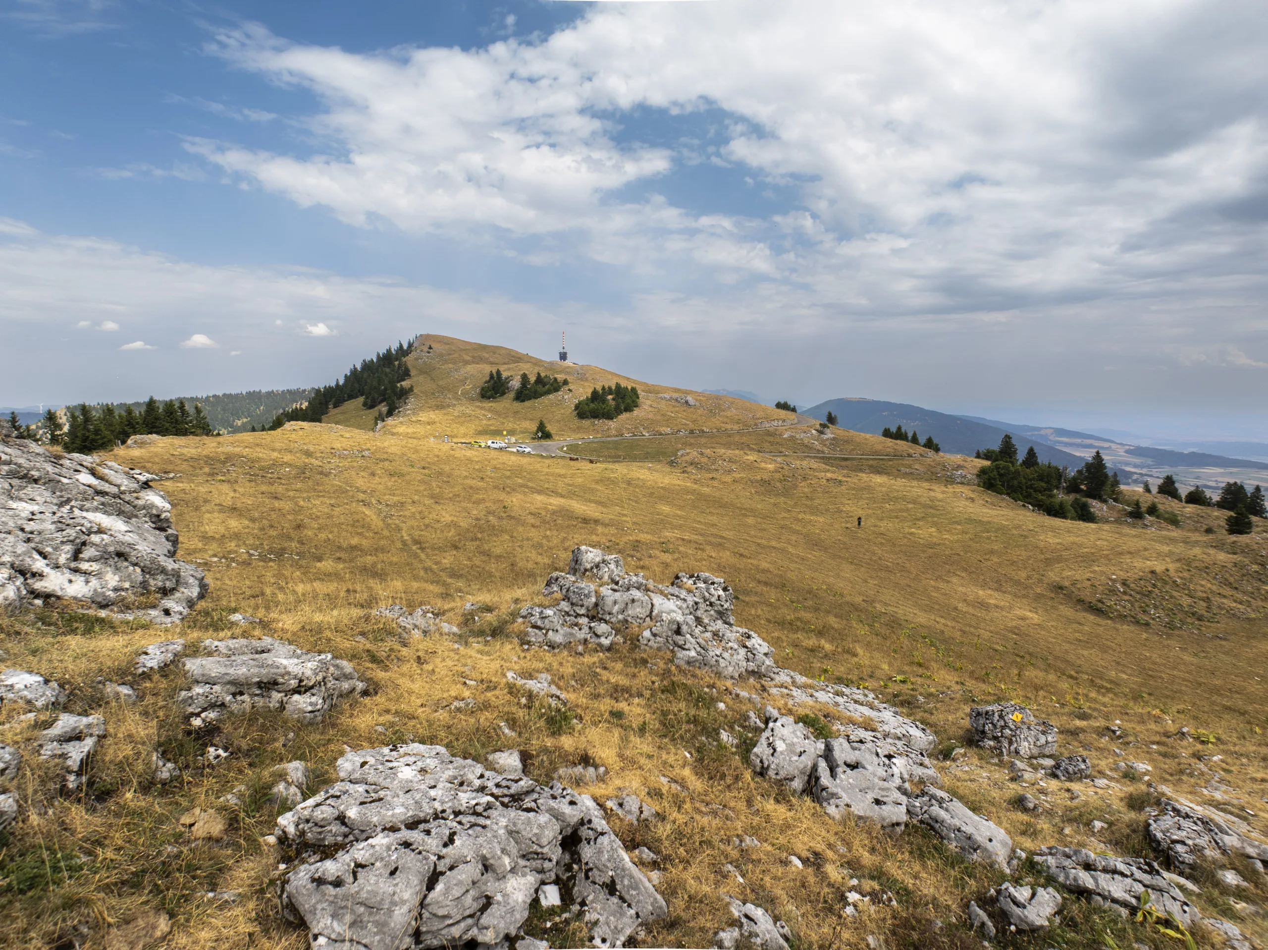 Fresque de Saype au Chasseral